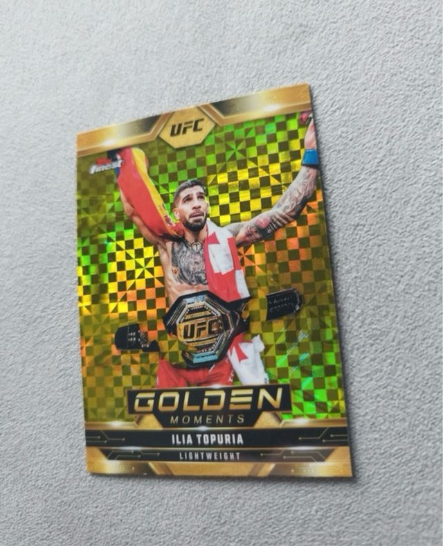 Carta UFC Ilia Topuria Golden Moments