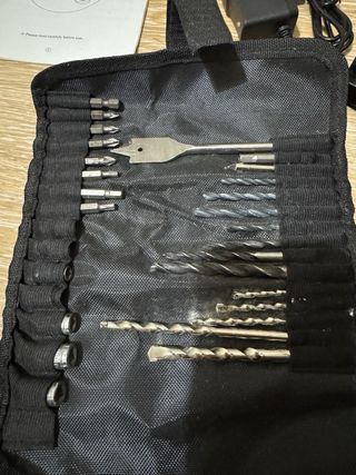 Taladro Atornillador HUNDA 12V + Accesorios