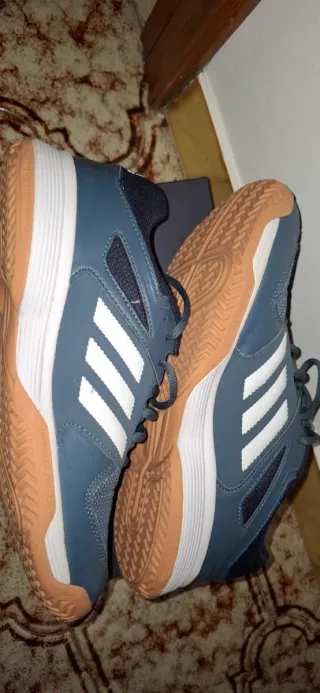 Scarpe da tennis Adidas uomo/donna blu e bianche
