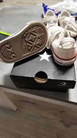 Converse Blancas Bebé