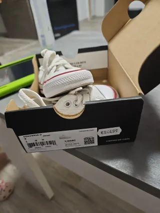 Converse Blancas Bebé