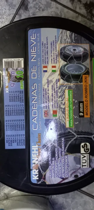 Cadenas para Nieve Kranefhl 9mm