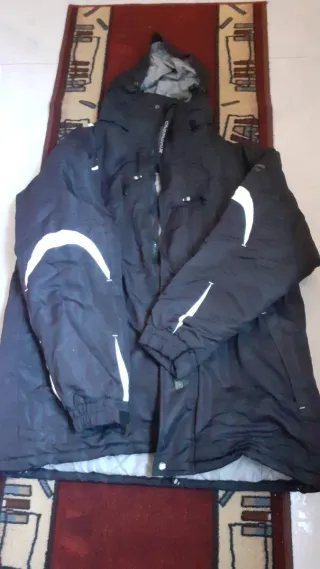 Chaqueta de nieve para hombre, pantalón y botas