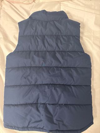 Chaleco acolchado azul Gap niño 3/4años