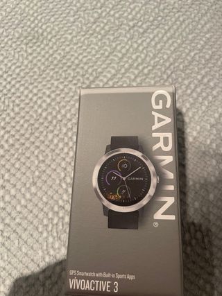 Reloj Garmin Vívactive 3 Negro/Plata