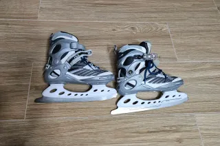 Patines de Hielo Fila Plateados/gris Talla 38