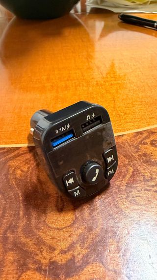 Receptor bluetooth USB FM Coche