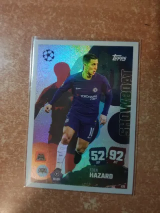 Carta Topps Showboat Eden Hazard