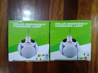 2 Lámparas Solares Camping