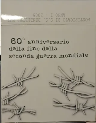 5 Euro Argento Vaticano 2005 WWII