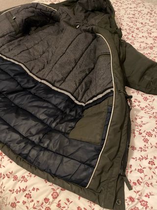 Chaqueta Parka Celio Verde Talla M