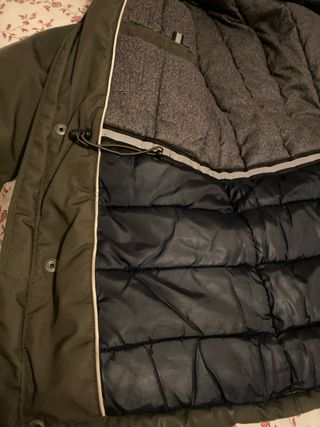 Chaqueta Parka Celio Verde Talla M