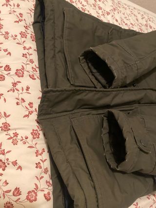 Chaqueta Parka Celio Verde Talla M