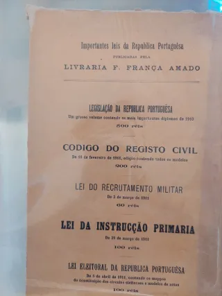 Constituição da República Portuguesa 1911
