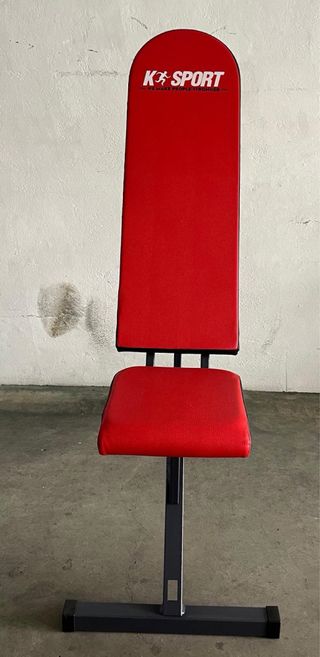 Banco de pesas K-Sport con soporte