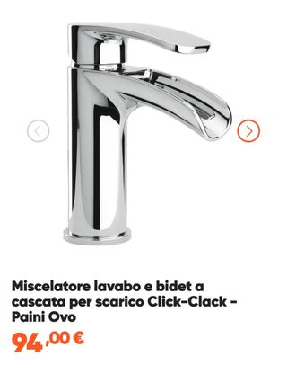 Miscelatore Lavabo Paini