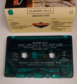 Musicassetta Claudio Villa - Greatest Hits