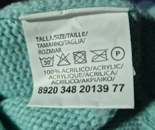 Jersey Turquesa Manga Larga