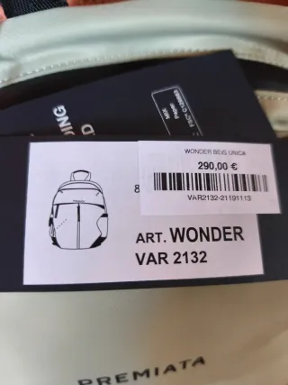 Mochila Premiata Wonder Var 2132 Beige