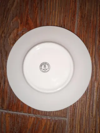 Plato Cartuja Diseño Clásico