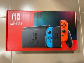Nintendo Switch Azul/Rojo Neón