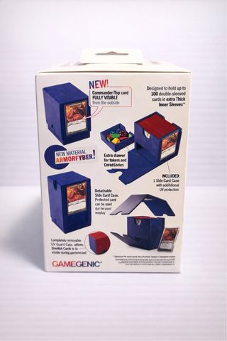 Gamegenic GGS20186ML Deck Box Blue per carte colle