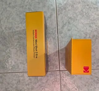 Kodak Mini Shot 2 Era gialla + 38 fogli, nuova