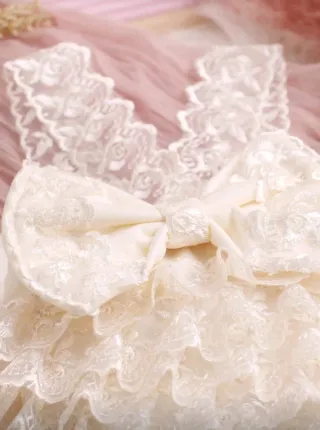 Conjunto foto recién nacido o muñeco reborn encaje