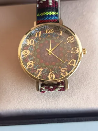 Reloj Mujer Mandala Multicolor