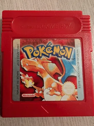 Pokémon Rojo Game Boy Color original