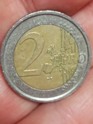 Moneda 2 Euros Conmemorativa  Italia 2004