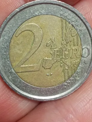 Moneda 2 Euros Conmemorativa  Italia 2004
