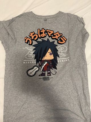 Camiseta Estampada Uchiha Madara Funko Pop Naruto