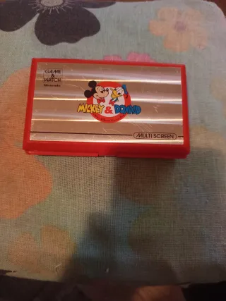 Nintendo Mickey Mouse Game & Watch Rojo
