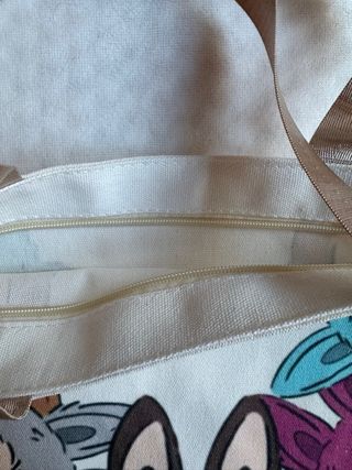 Bolsa de tela Labubu 37x34cm