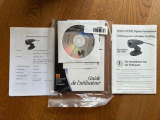 Webcam Kodak DVC325 vintage con caja