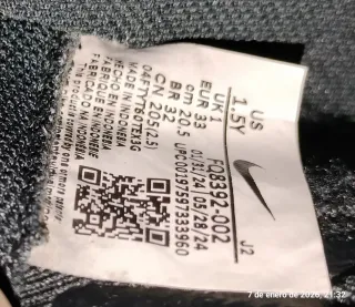 Botas de fútbol Nike negras