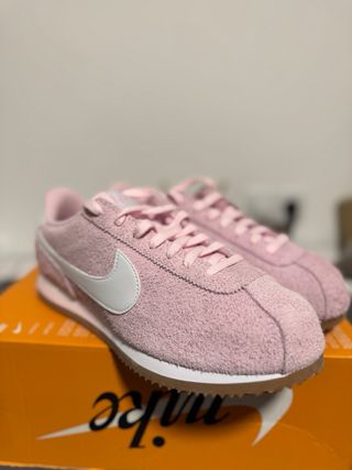 Nike Cortez Rosa y Blanco unisex