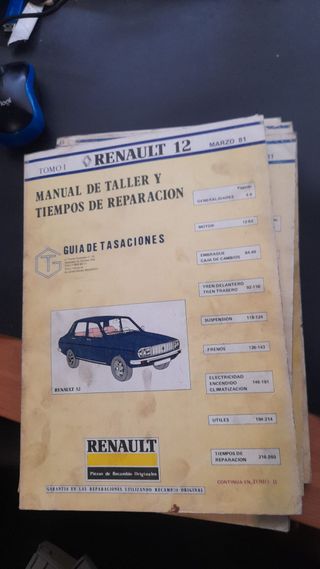 Manual Taller Renault 12
