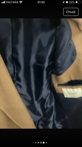 Cappotto Exibit Beige/Marrone