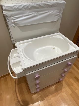 Cambiador Trama con bañera