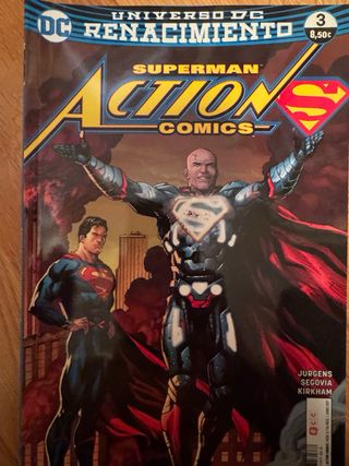 Action Comics Superman Renacimiento 1-3