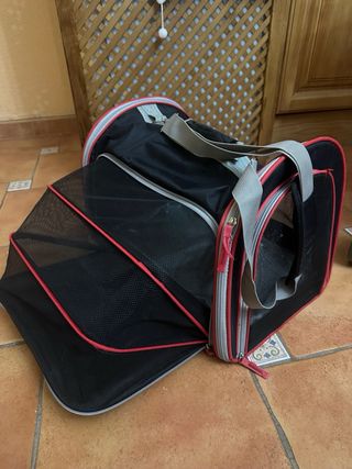 Transportín mascota extensible Pawise cabina