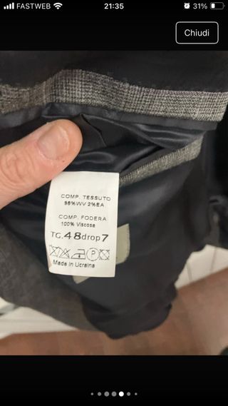 Completo La Bottega giacca e cravatta