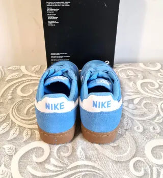 Nike Donna Scarpe Tg.38 Blu/Bianco Nuove