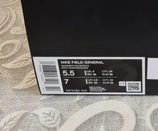 Nike Donna Scarpe Tg.38 Blu/Bianco Nuove