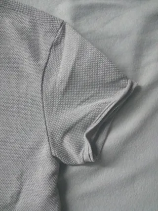 Camiseta gris manga corta