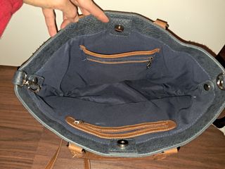 Bolso Desigual efecto piel reptil