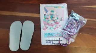 Patines de unicornio ajustables para niños