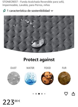 Funda protectora para sillón reclinable